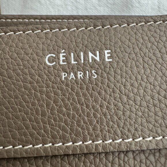 Celine Micro Luggage Bag in Taupe (Souris) - Picture 3 of 16